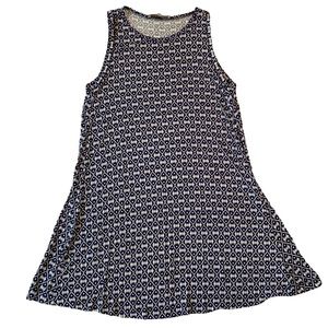 Loft swing dress womens large